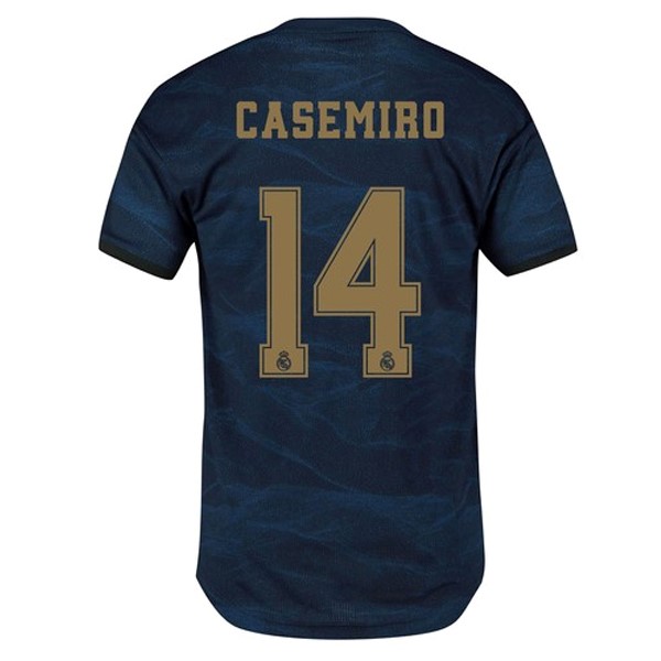 Camiseta Real Madrid NO.14 Casemiro 2ª Kit 2019 2020 Azul